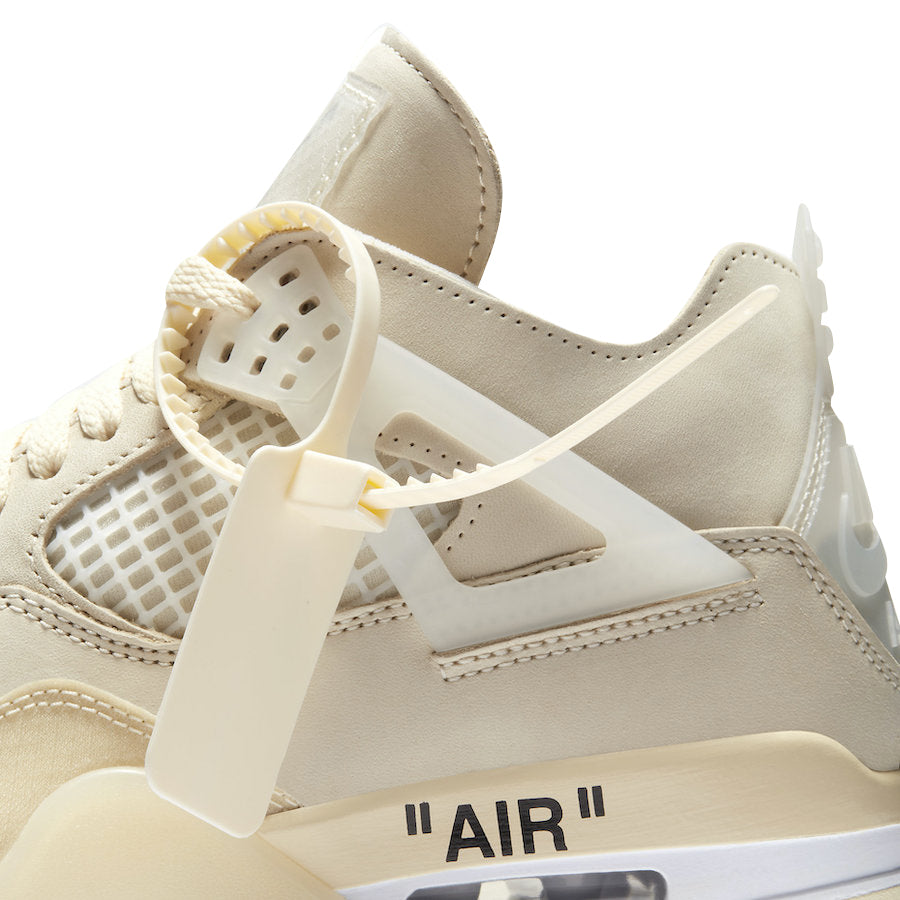 Off-White x Air Jordan 4 WMNS Sail