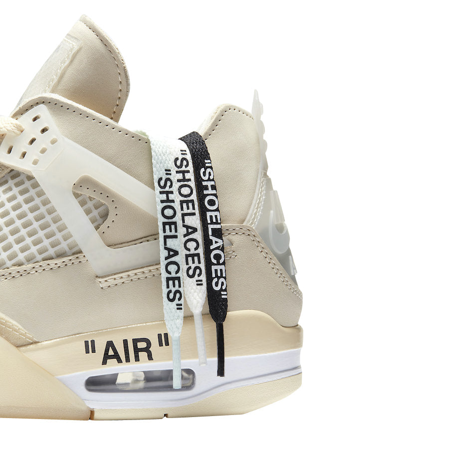 Off-White x Air Jordan 4 WMNS Sail